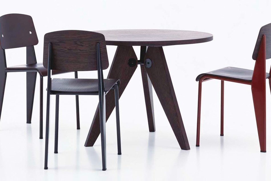 ジャン・プルーヴェデザインの名作テーブル「Gueridon90」（ゲリドン90）