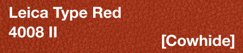 4008 Ⅱ Leica Type Cowhide Red