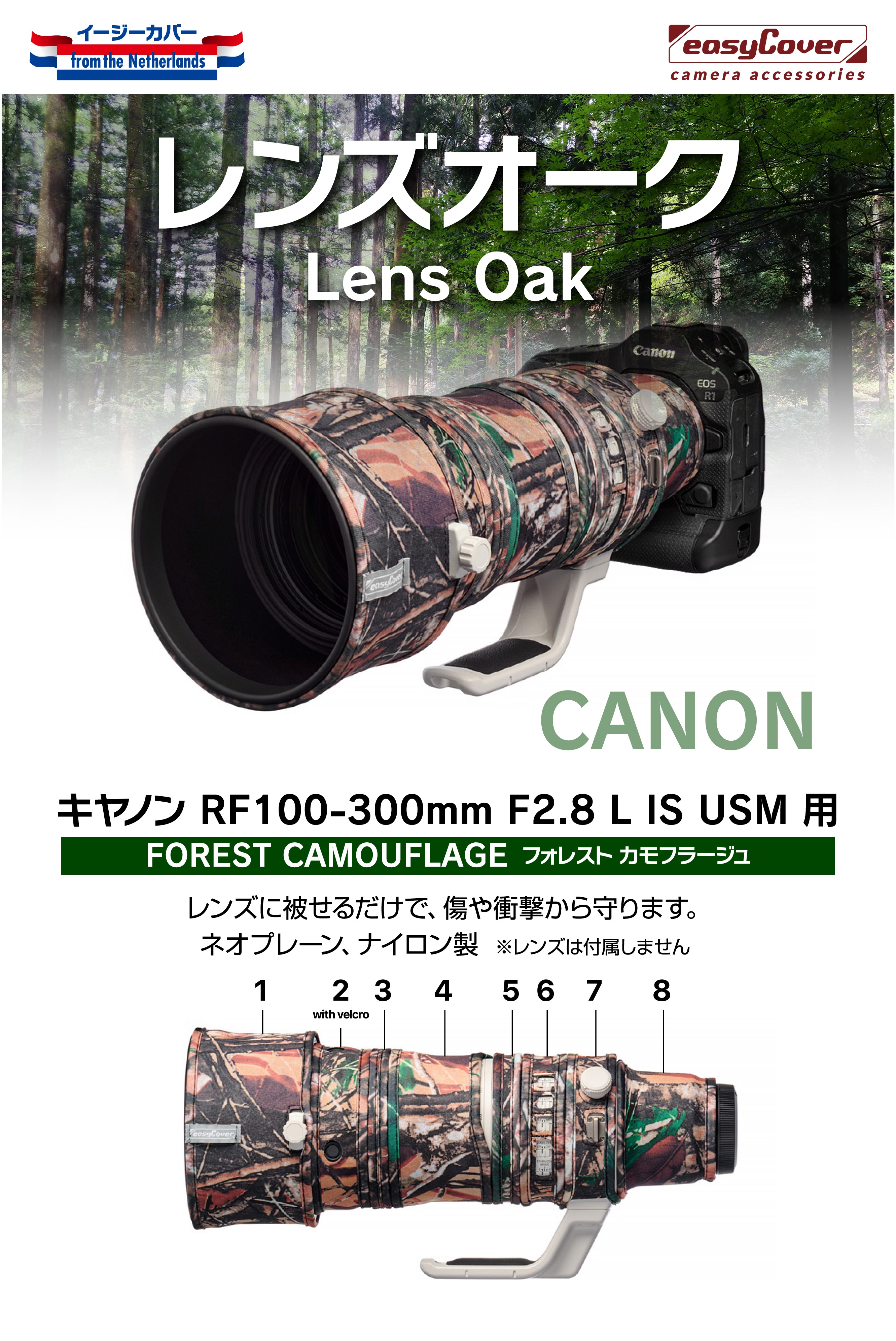 ��󥺥�����������Υ� RF 200-800mm F/6.3-9 IS USM