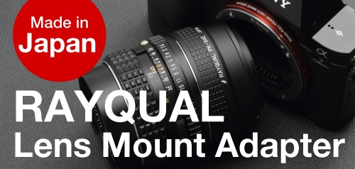 RAYQUAL Lens Mount Adapter Made in Japan – JapanHobbyTool