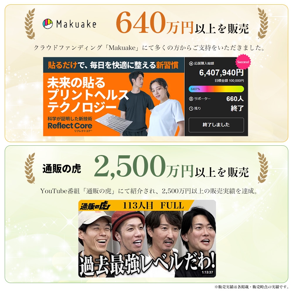 hogumeの販売実績