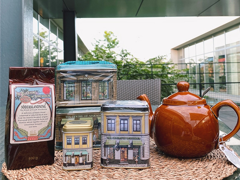 写真：北欧紅茶とロンドンポタリー