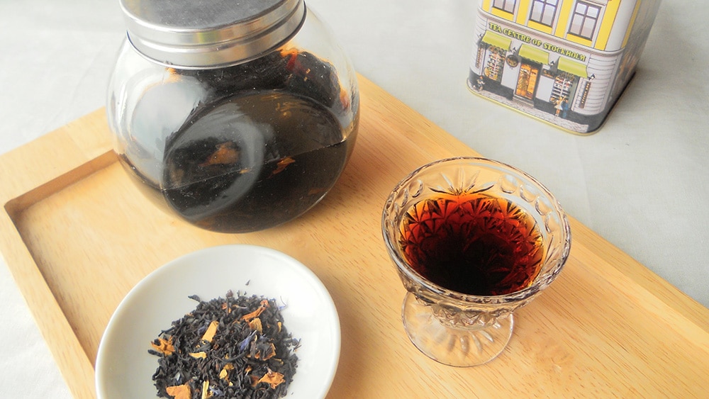 ドリンクやお菓子に活用♪ 北欧紅茶で作る「自家製紅茶のリキュール」
