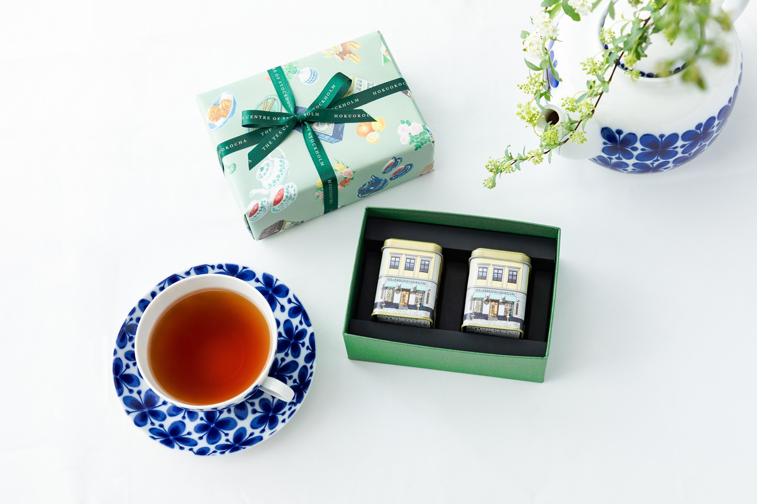 北欧紅茶 ミニ缶2個セット ギフトBOXタイプ（セーデルブレンド・アールグレイスペシャル）-北欧紅茶オフィシャルサイト