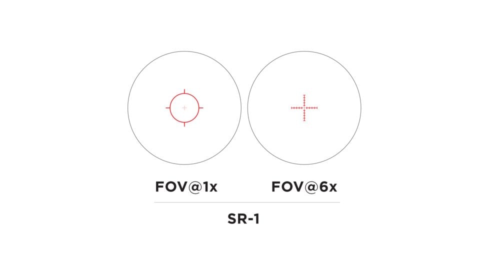 イオテック ライフルスコープ Vudu 1-6x24 FFP SR3 EOTECH Vudu 1-6x24 FFP Riflescope - SR3  Reticle (MOA) VDU1-6FFSR3 | TSUBOMI Arms.net