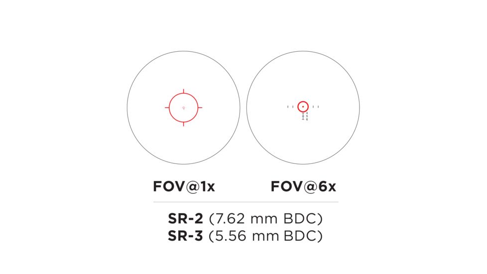 イオテック ライフルスコープ Vudu 1-6x24 FFP SR3 EOTECH Vudu 1-6x24 FFP Riflescope - SR3  Reticle (MOA) VDU1-6FFSR3 | TSUBOMI Arms.net