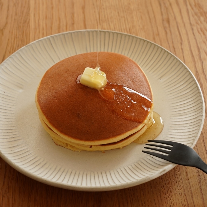 お米のパンケーキミックス。7大アレルゲンのコンタミネーションがない