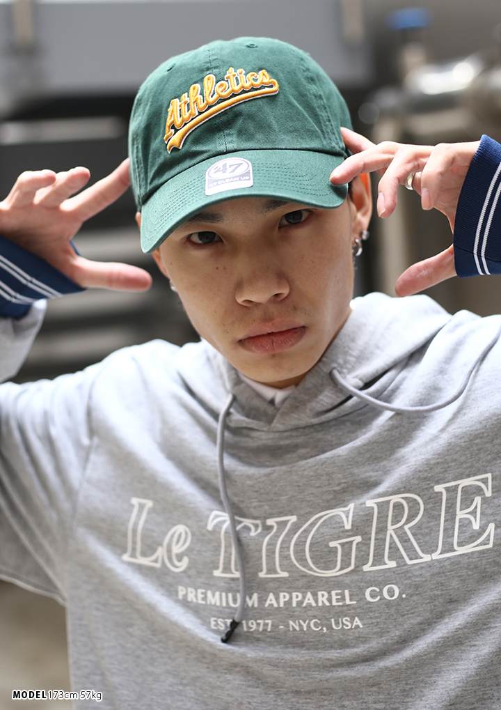 フォーティーセブンブランド 47brand 帽子 ローキャップ ボールキャップ Cap メンズ レディース 緑 B系 ヒップホップ ストリート系 ファッション ブランド オークランド アスレチックス シンプル 刺繍 かっこいい おしゃれ Mlb 大リーグ メジャーリーグ 刺繍 Rgwsc18gws