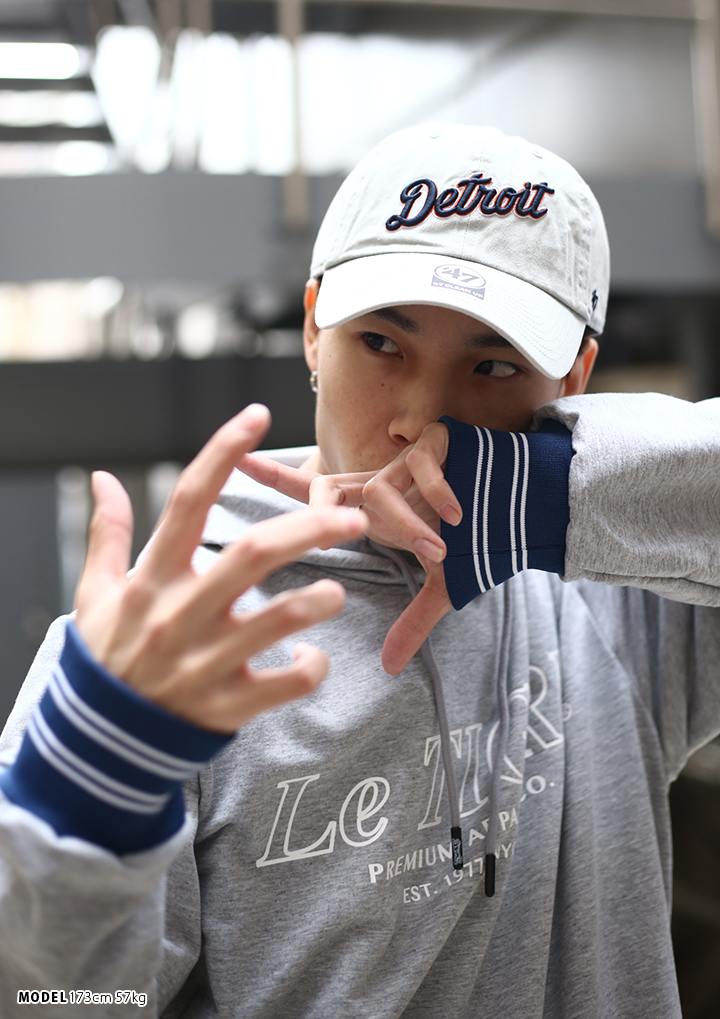 フォーティーセブンブランド 47brand 帽子 ローキャップ ボールキャップ Cap メンズレディース グレー B系 ヒップホップ ストリート系 ファッション ブランド デトロイト タイガース シンプル 刺繍 かっこいい おしゃれ Mlb 大リーグ メジャーリーグ 刺繍 Rgwsc09gws 本格
