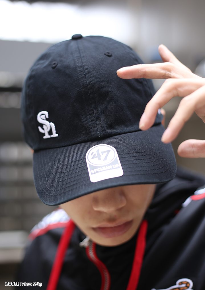 フォーティーセブンブランド 47brand 帽子 キャップ ローキャップ ボールキャップ Cap メンズ 黒 男女兼用 B系 ヒップホップ ストリート系 ファッション 福岡ソフトバンクホークス シンプル ワンポイント かっこいい おしゃれ Npb 日本プロ野球 刺繍 Npb Suspc03gws Bk