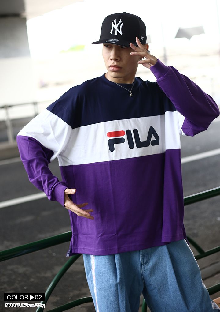 テムです フィラ Fila テニスウェア メンズ 長袖シャツ ロングスリーブシャツ Vm5578 22fw 8月上旬発売予定 予約 Kpi24 ロングスリ Shineray Com Br