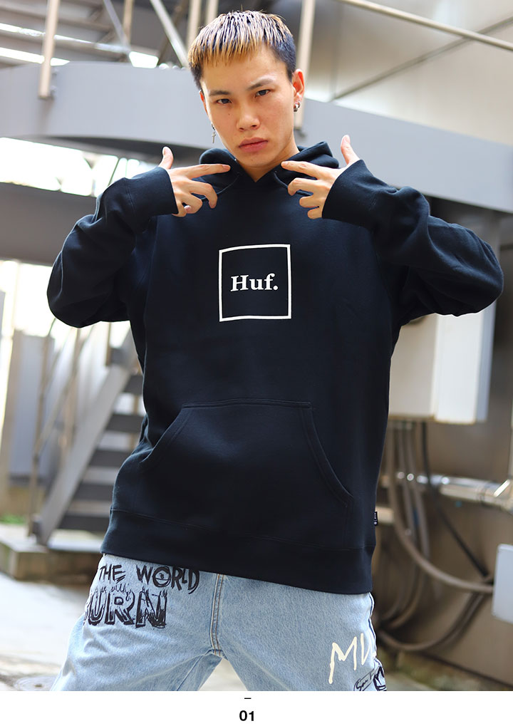 HUF メンズ パーカー S ハフ トレーナー フーディ スウェット - トップス