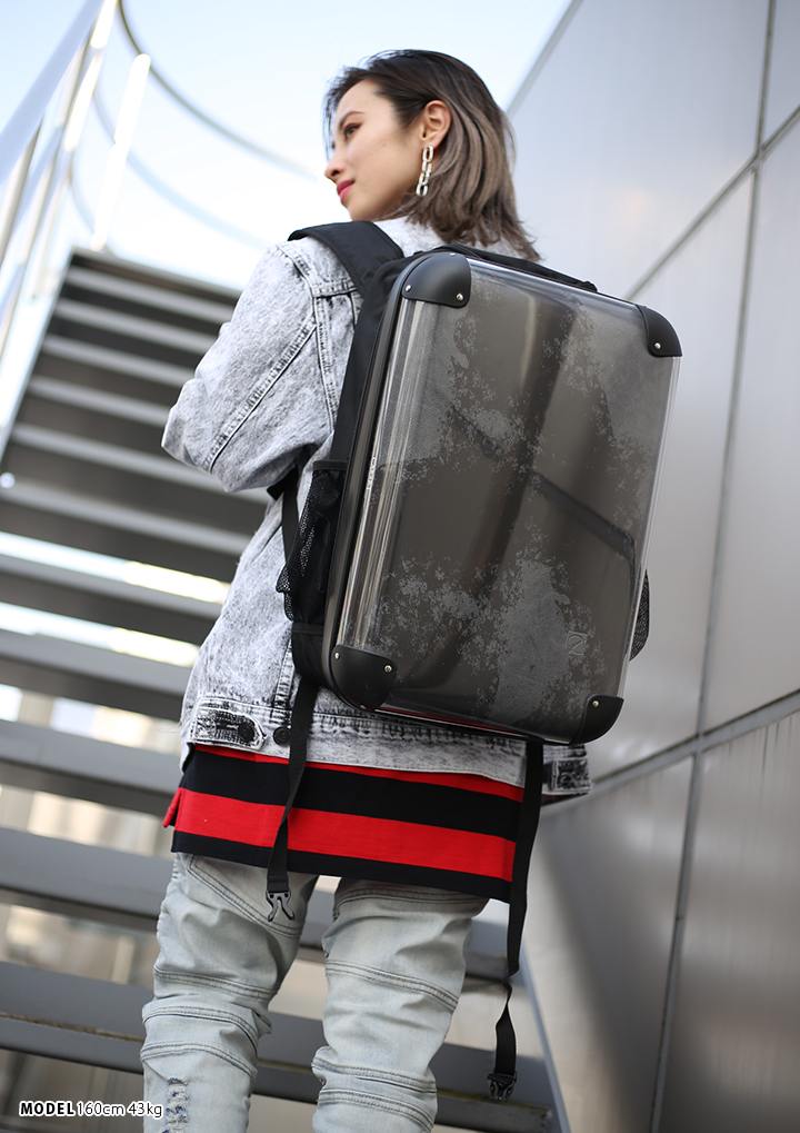 B系 ヒップホップ ストリート系 ファッション メンズ レディース バックパック Crc01n 017e ハードbox型 リュックサック 電子機器 Pc パソコン おしゃれ 高機能 大型 大容量 便利 通勤 通学 スケート セメント柄 グレー 男女兼用 正規品 ギフト 本格派大人のb系 公式