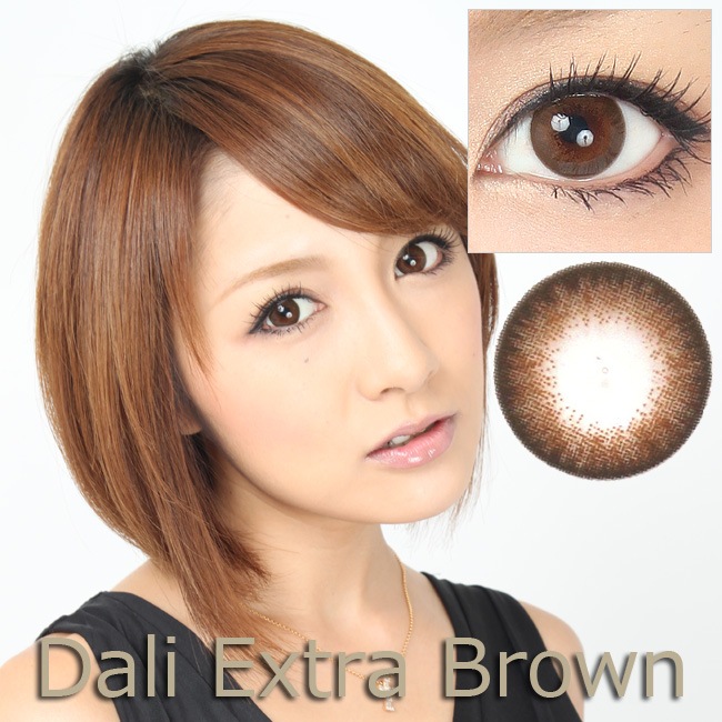 乱視用カラコン「ダリエクストラブラウン ｜DALI EXTRA BROWN」1年使える人気ナチュラルブラウンカラコン