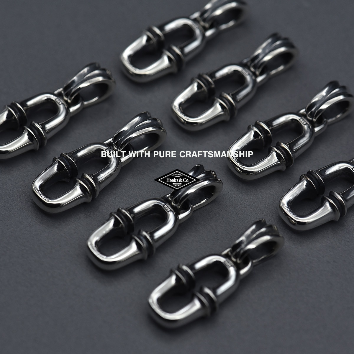 タイニーファットフック釣り針フィッシュフックネックレス/HOOKZ