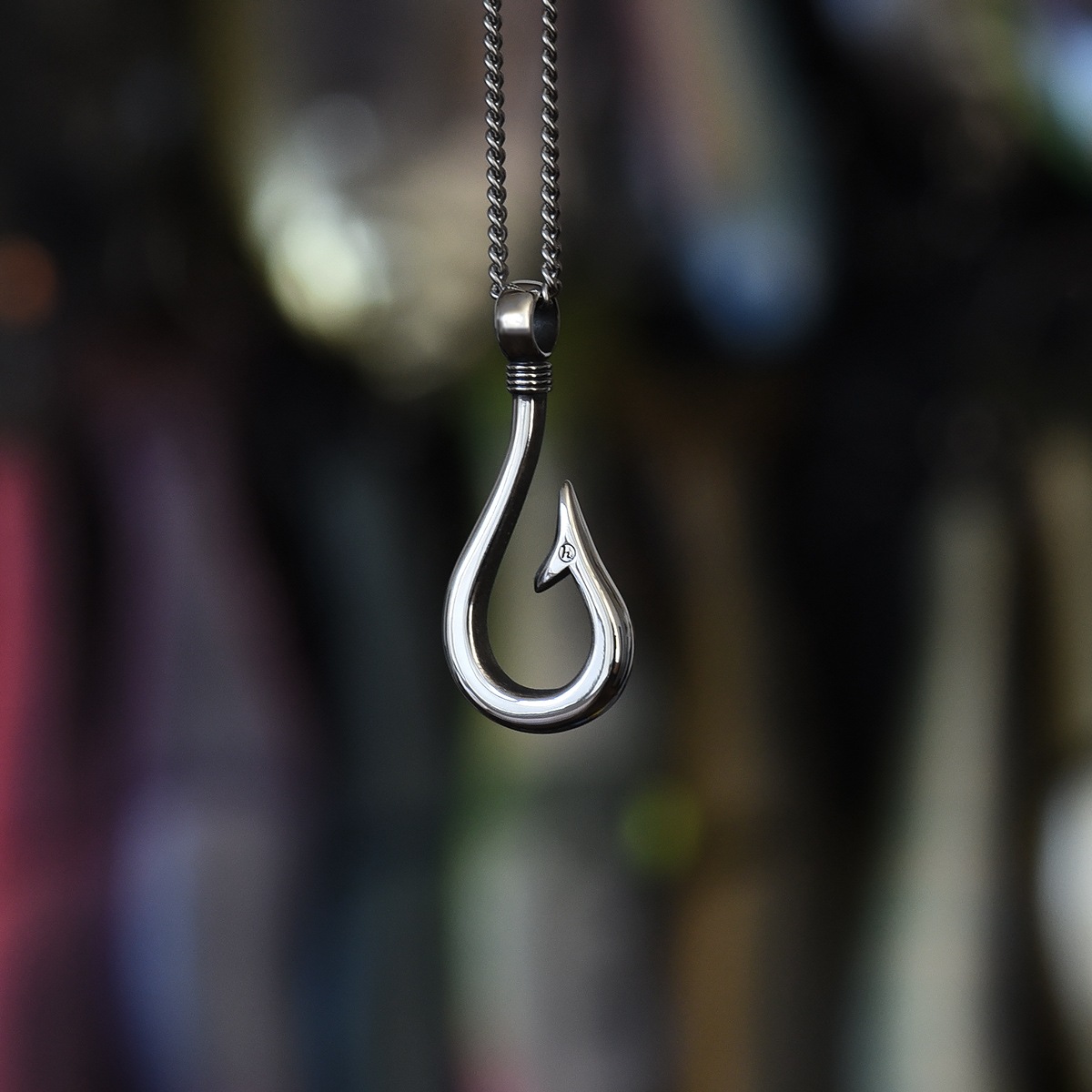 釣り針ネックレスしずく/HOOKZ