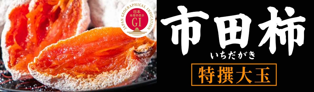 送料込】癒しの甘さ☆市田柿（干し柿）特選大玉450g×2袋セット｜ホップ