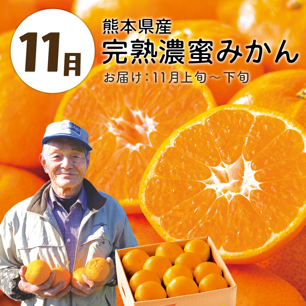 11月完熟濃蜜みかん