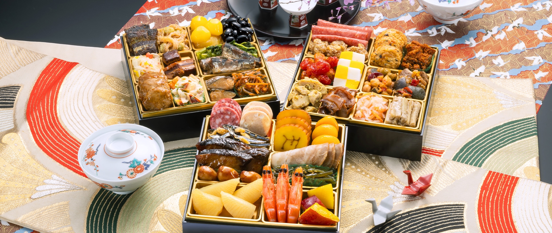 一冨士 和洋三段 祝宴