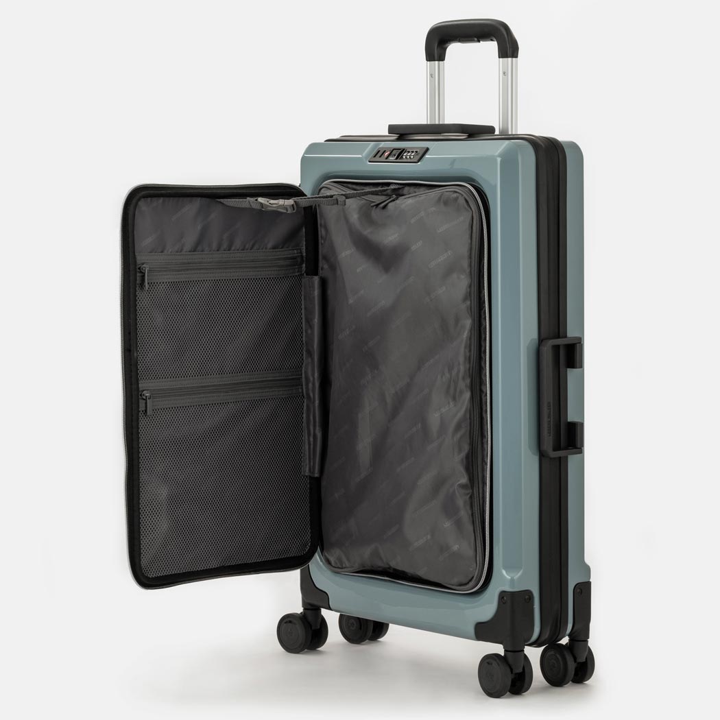 【送料込】レジェンドウォーカー 薄くても余裕たっぷりな薄型４輪スーツケース FIT　6031 サイズ：高さ47㎝/60cm（全5色）
