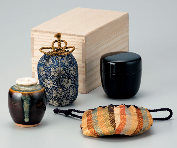 茶通箱セット 表千家用 「仕服付茶入・仕服付棗」 | 茶通箱 - CHATOWA