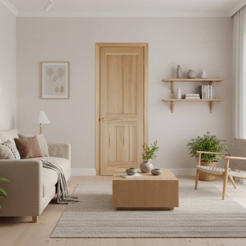 クリアパインドア82北欧スタイル