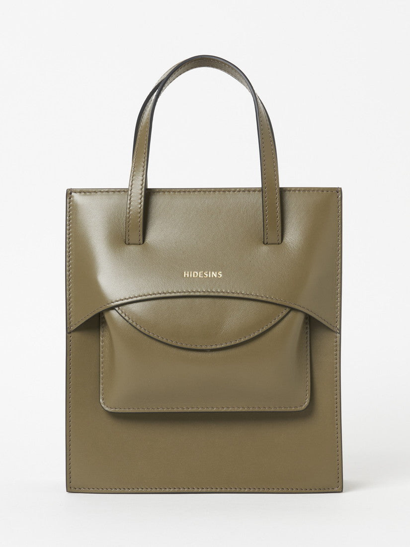 HIDESINS》FLAP J レザー ハンドバッグ（バッグその他）｜H.P.FRANCE  