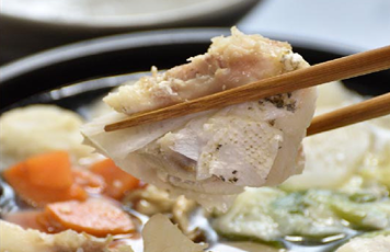 濃厚だしのクエだしスープ！