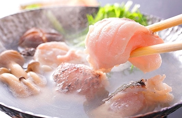 濃厚だしのクエだしスープ！