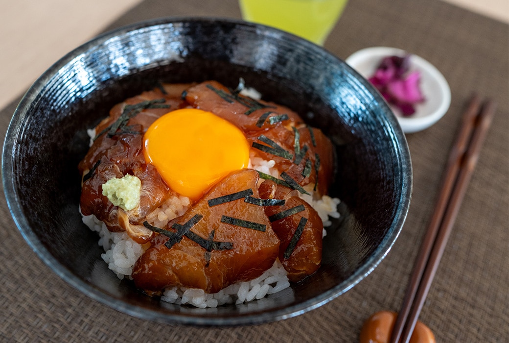 びんちょうまぐろ 漬け丼
