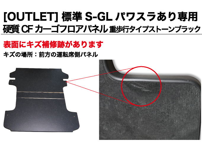 ハイエース 床張りキット 標準S-GL用 カーゴフロアパネル