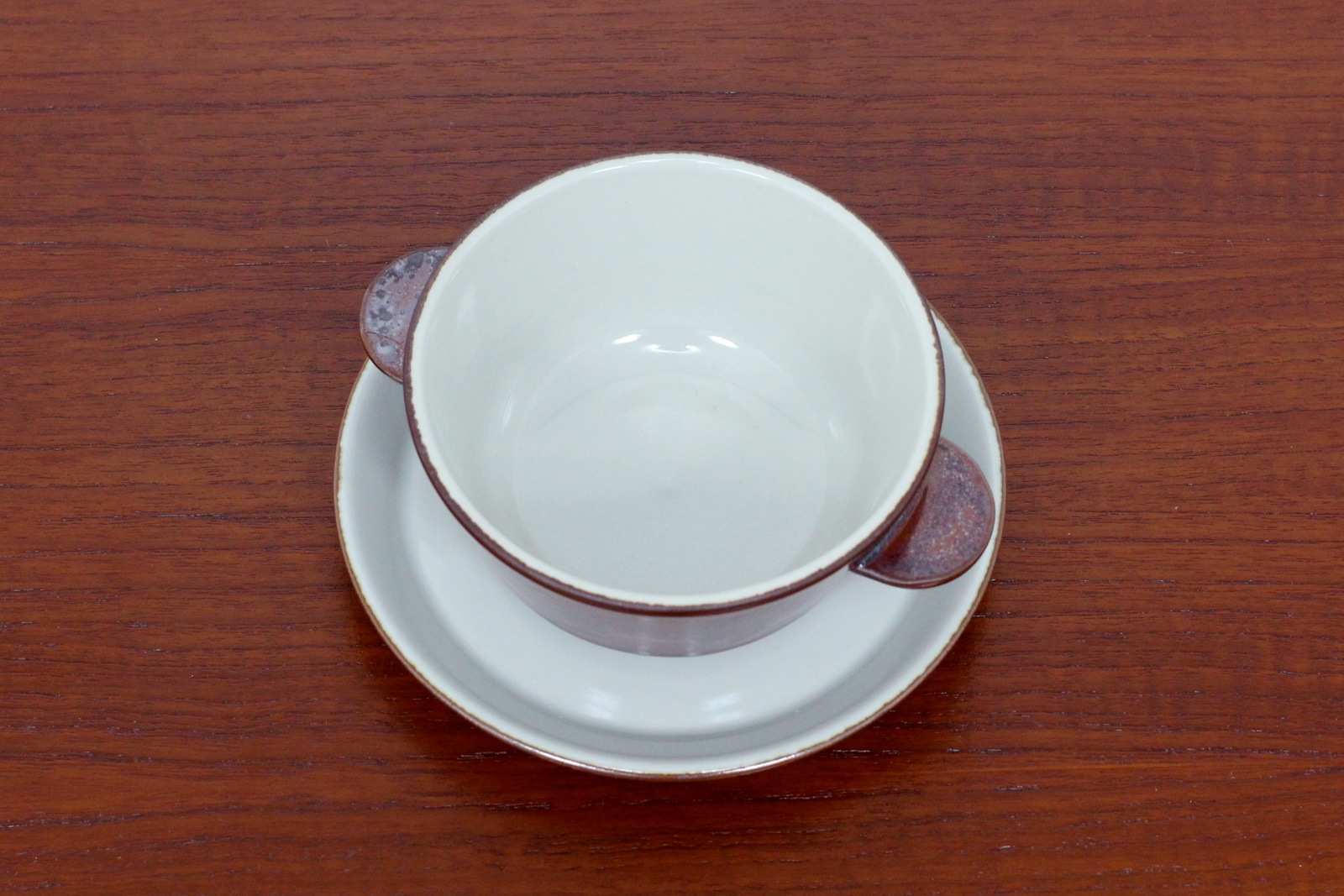 北欧ヴィンテージ食器 ○北欧 ヴィンテージ食器 Desiree Thule スープボウル＆ソーサー
