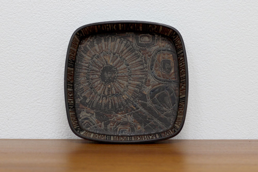 北欧 ヴィンテージ Royal Copenhagen Baca バッカ スクエアプレート