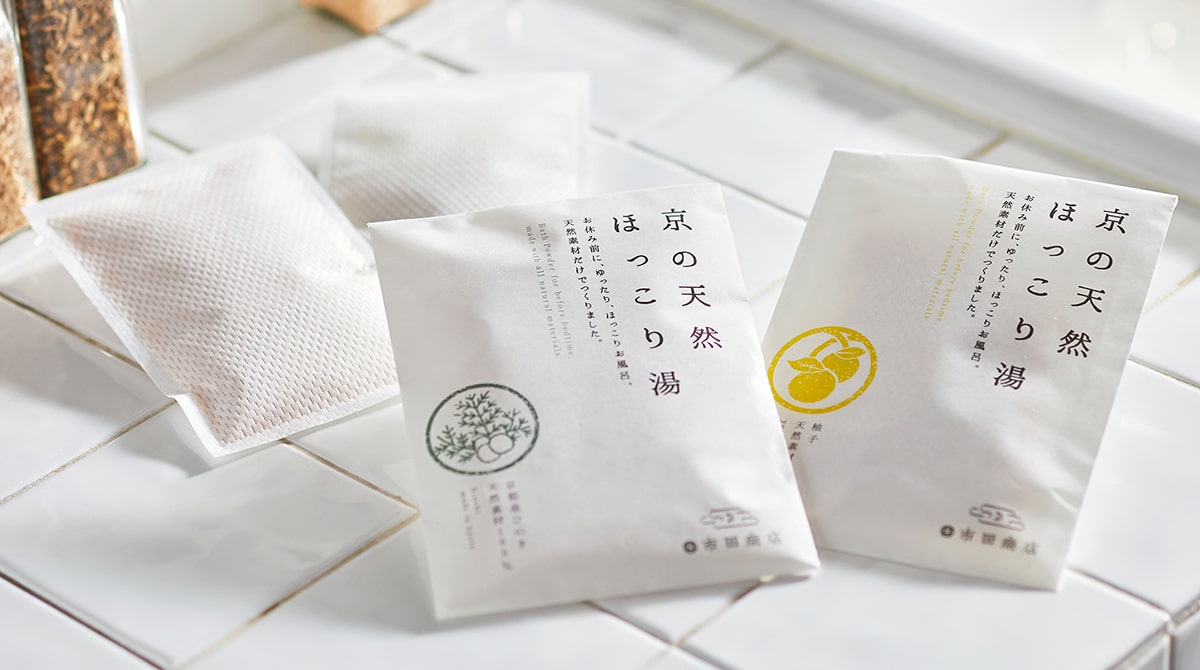 植物原料100%の無添加入浴剤 京の天然ほっこり湯