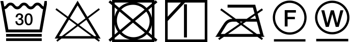 a・sarari 洗濯表示