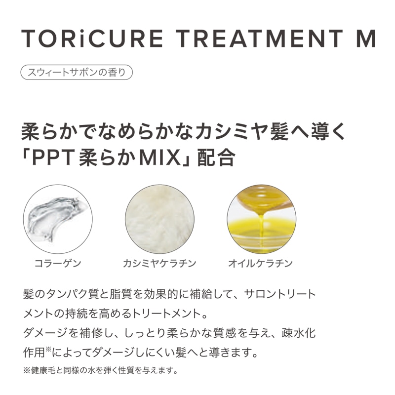 正規販売[TORiCURE]トリキュアトリートメント(M) 500g 美容室