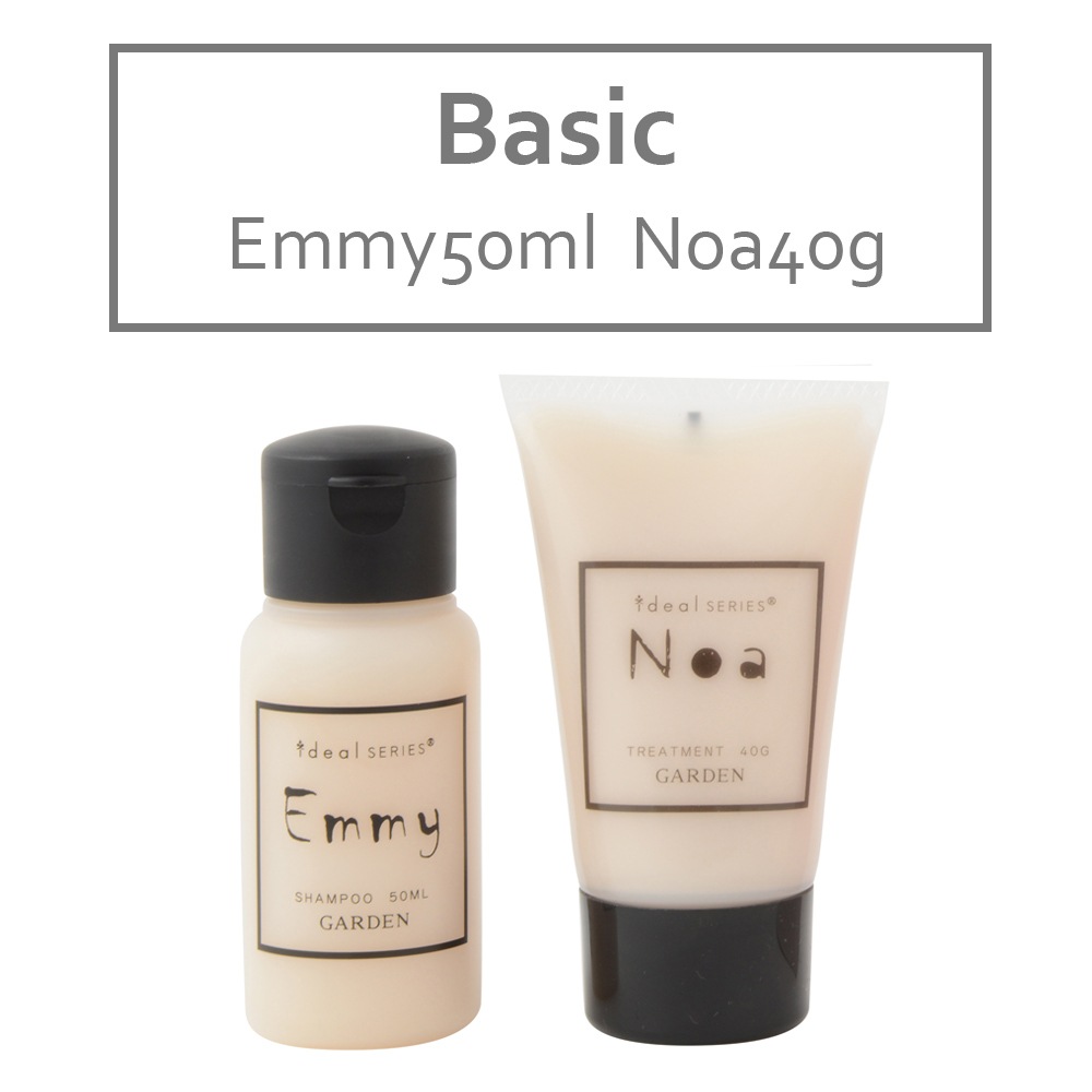 mini basic（Emmy50ml/Noa40g)シャンプー＆トリートメントトラベル