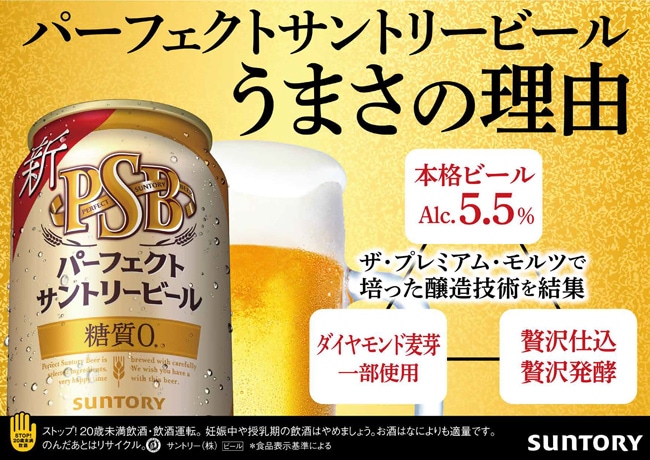 パーフェクトサントリービール 350ml×24缶(6缶×4)商品詳細｜サントリー【イエノバ】