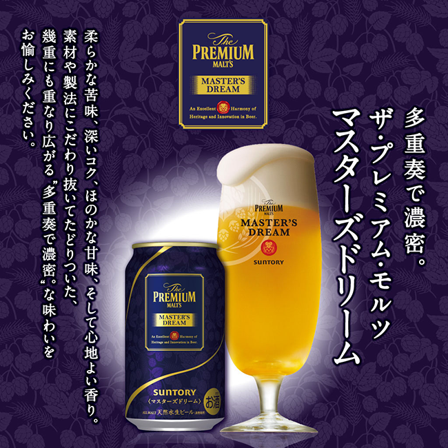 独特の上品 サントリー 32本 セット マスターズドリーム ビール、発泡