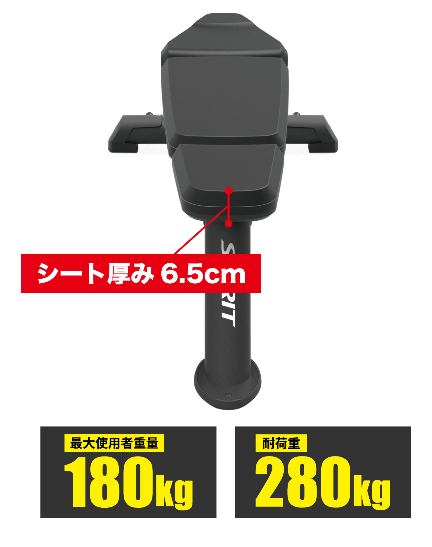 SP-4201／業務用フラットベンチ（トレーニングベンチ）【ベンチプレス