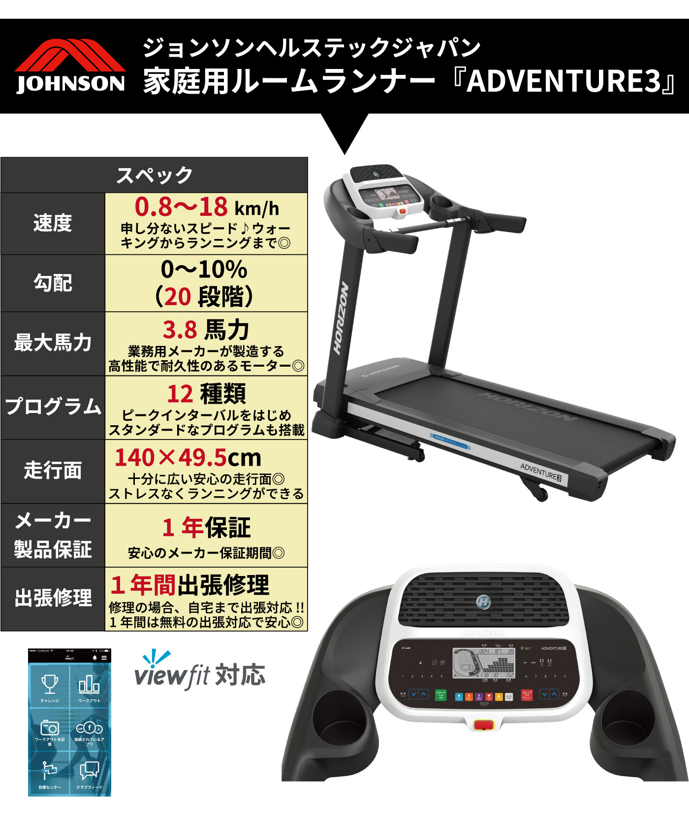 国内発送】 Adventure アドベンチャー 3 ADV-36 ジョンソンヘルス