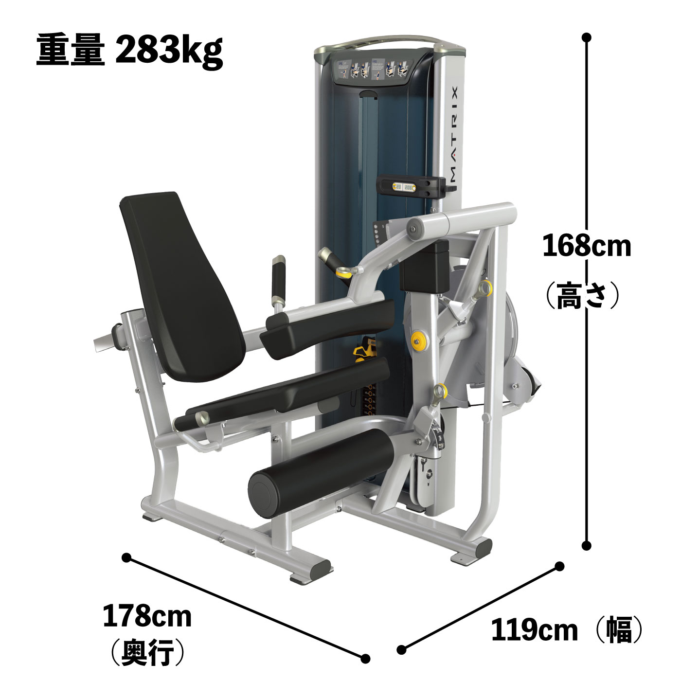 豊富な安い ジム機器レッグエクステンション/レッグカールマシンレッグ