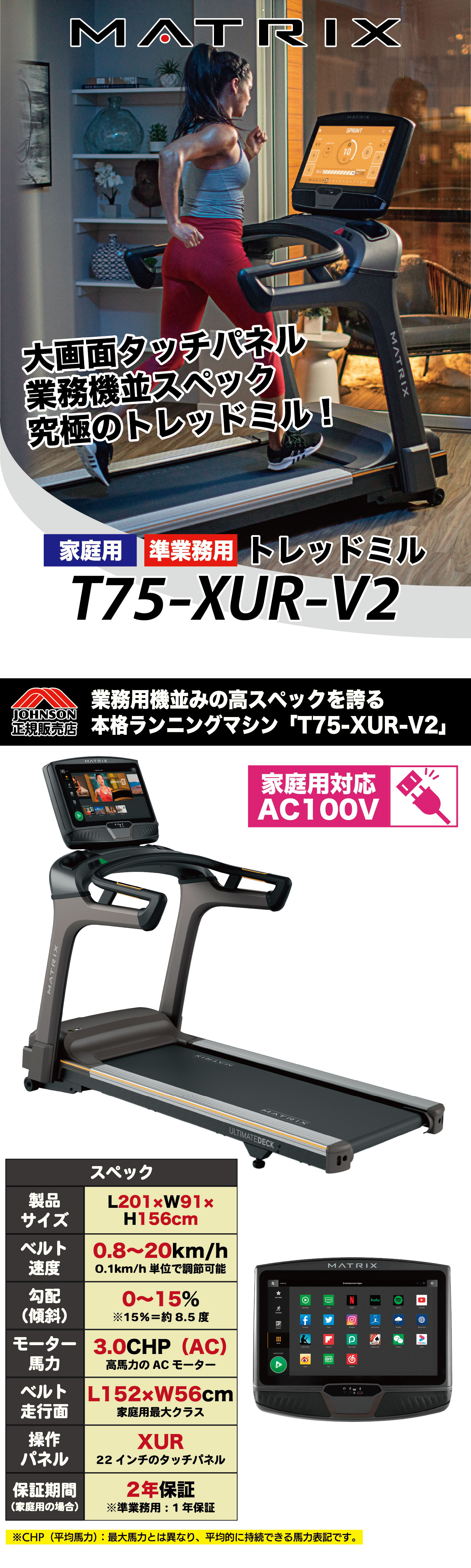 T75-XUR-V2 ���ڥå�ɽ