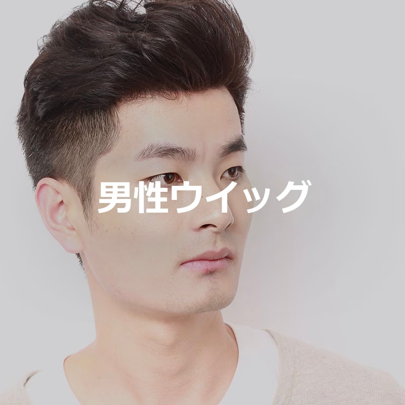 私元気の男性ウィッグ一覧