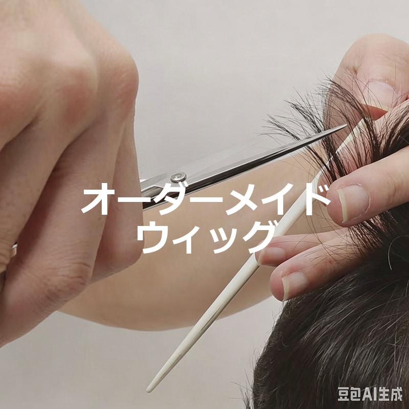 私元気のオーダーメイドウィッグ