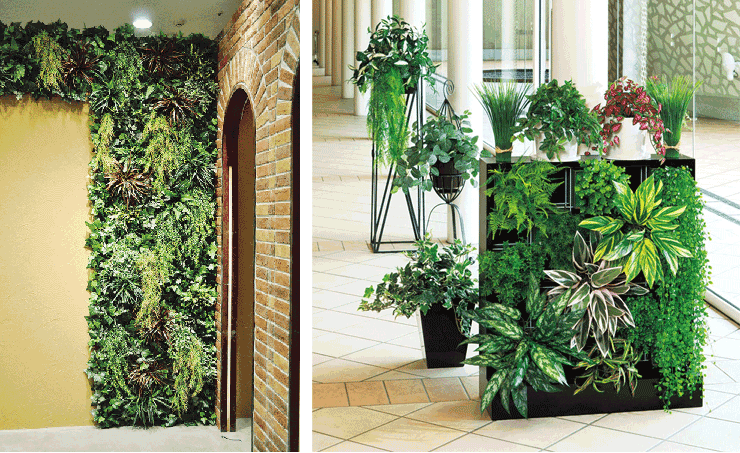 人工観葉植物　壁面緑化　グリーンこちらは1個のお値段です