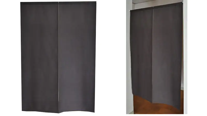 防炎 のれん ブラウン