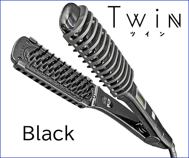Twinアイロン ブラック SM-3038T