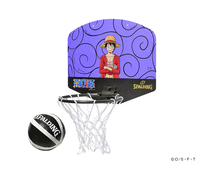 ONE PIECE ゴムゴムの実 パープル バスケットゴール 79-085Jの展示写真