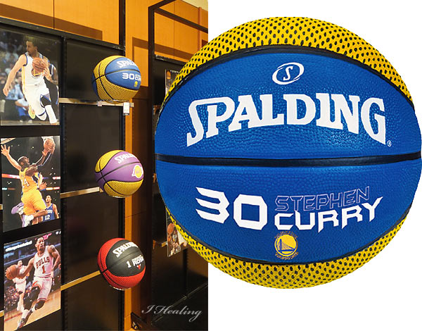 Nbaウォリアーズ ステファンカリー スポルディング バスケットボール7号 ラバー Spalding 2z通販 アイヒーリング本店